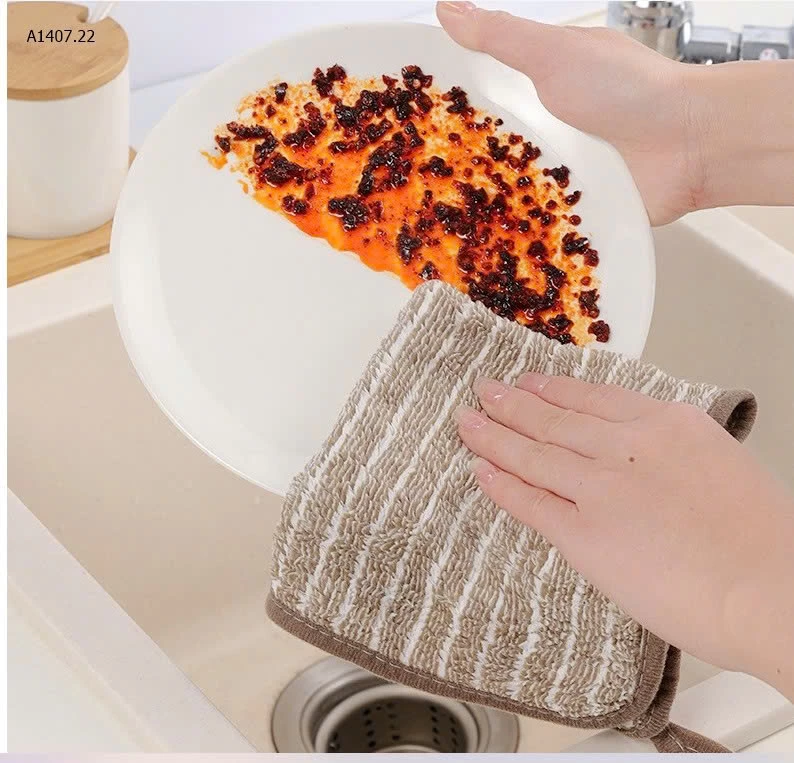 COMBO 20 KHĂN LAU ĐA NĂNG -sỉ 71k/set 20c mix màu