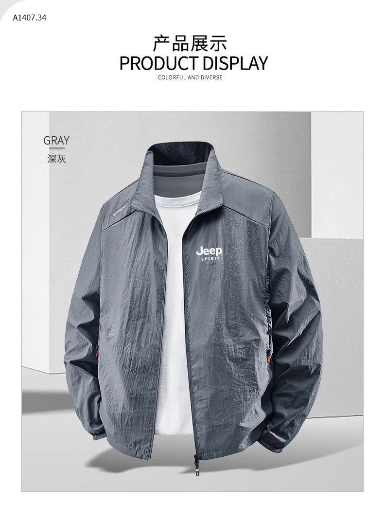 Áo chống nắng nam JEEP SPIRIT - sỉ 140k