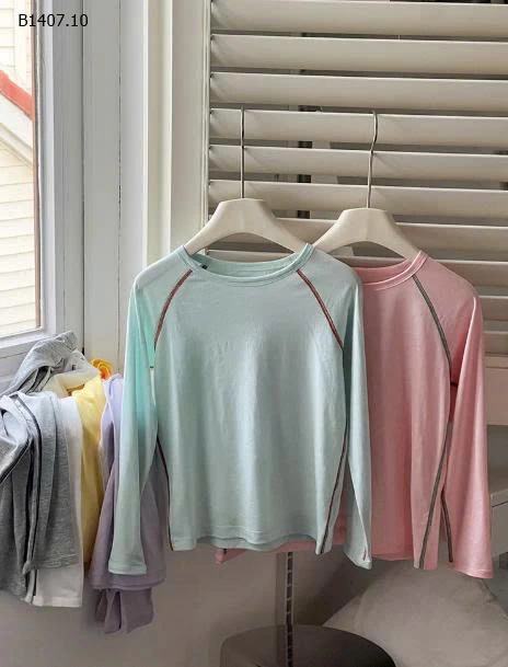 Áo thun tay dài cotton Tencel Lyocell nhà AMBB -Sỉ 102k