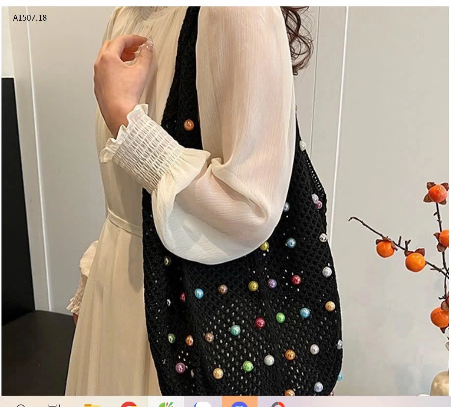 TÚI ĐAN MÓC HẠT CƯỜM - sỉ 95k