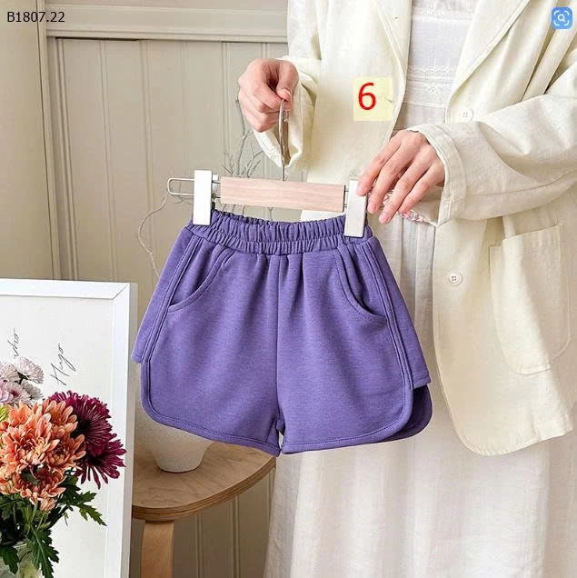 QUẦN SOOC BÉ GÁI  - sỉ 99k