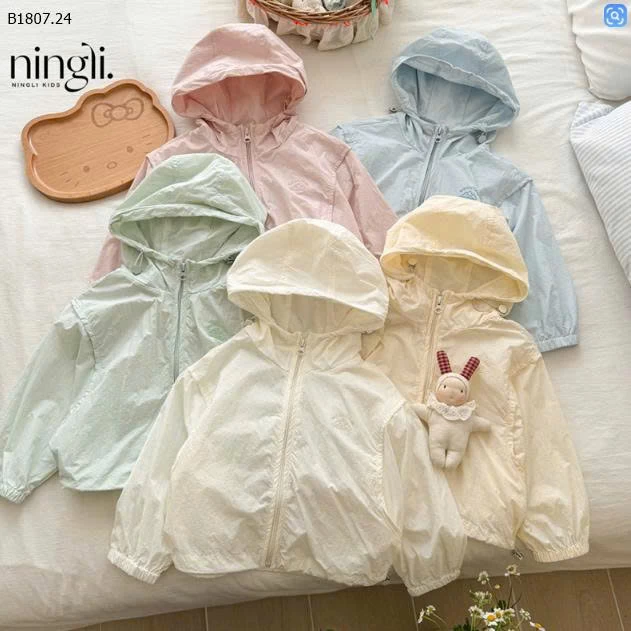 Áo gió tone pastel nhà ningli - sỉ 134k