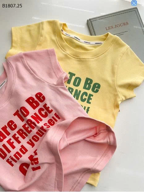 Áo thun nữ ngắn tay phong cách đường phố  AMBB-Sỉ giá sz 90-150: 85k  sz 160: 93k  sz 170: 103k  