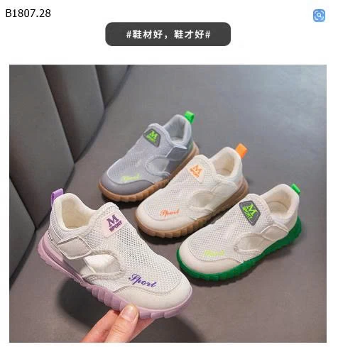 GIÀY  THOÁNG KHÍ CHO BÉ- sỉ 125k