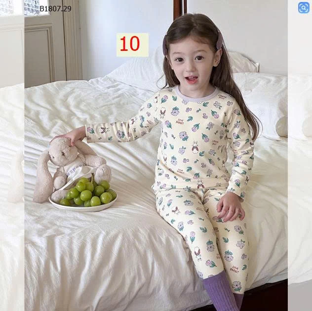 SET BỘ NGỦ MẶC NHÀ CHO BÉ-Sỉ giá 135k