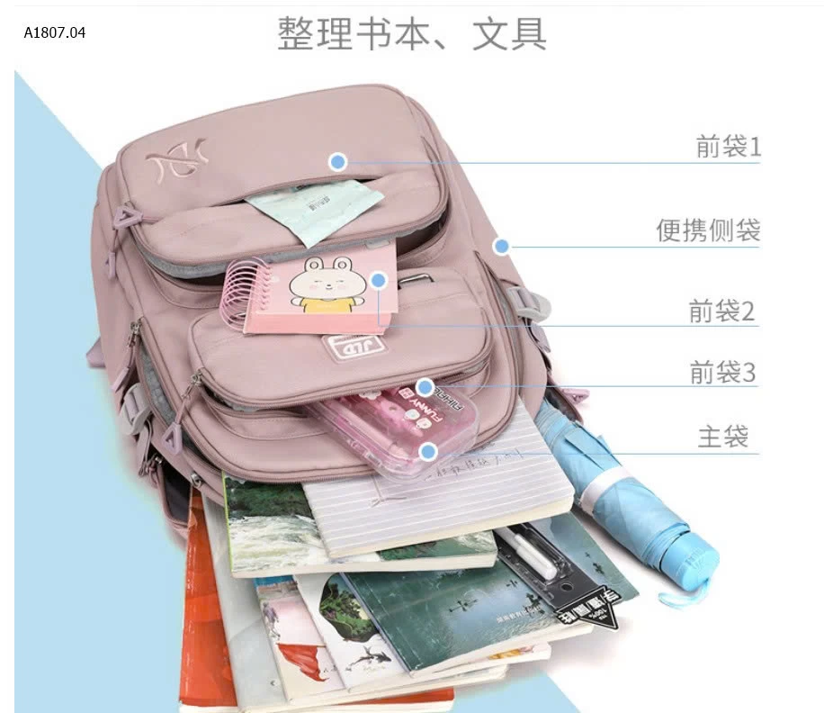 BALO HỌC SINH TIỂU HỌC _TRUNG HỌC -sỉ 205k