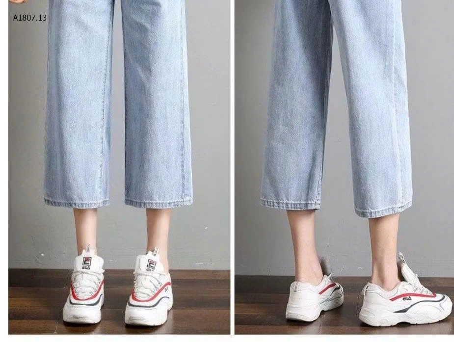 Quần Jean ống rộng dáng lỡ  - sỉ 115k