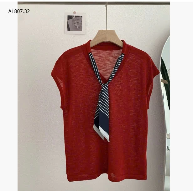 ÁO LEN MỎNG MIX KHĂN - sỉ 173k