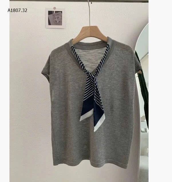 ÁO LEN MỎNG MIX KHĂN - sỉ 173k