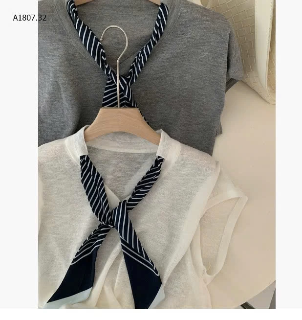 ÁO LEN MỎNG MIX KHĂN - sỉ 173k