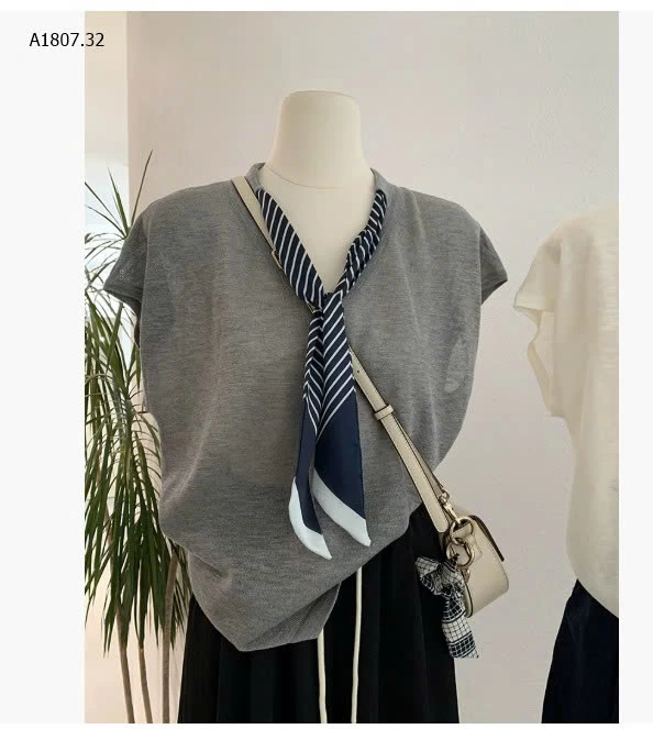 ÁO LEN MỎNG MIX KHĂN - sỉ 173k