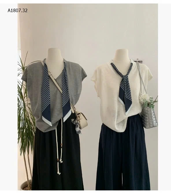 ÁO LEN MỎNG MIX KHĂN - sỉ 173k