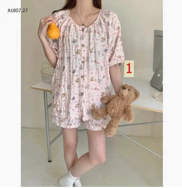 BỘ NGỦ VẢI NHÚN DỄ THƯƠNG - sỉ 145k