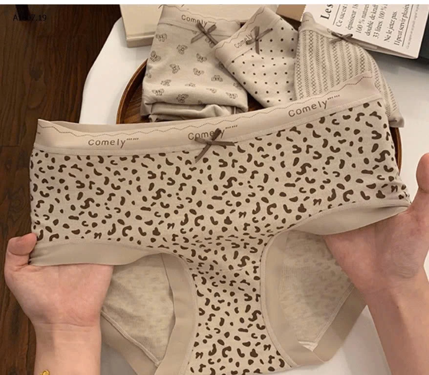 QUẦN CHIP NỮ  -sỉ 120k/set 5c mix mau