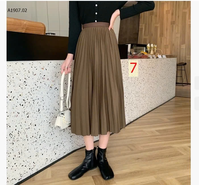 CHÂN VÁY DÀI XẾP LY - sỉ 120k