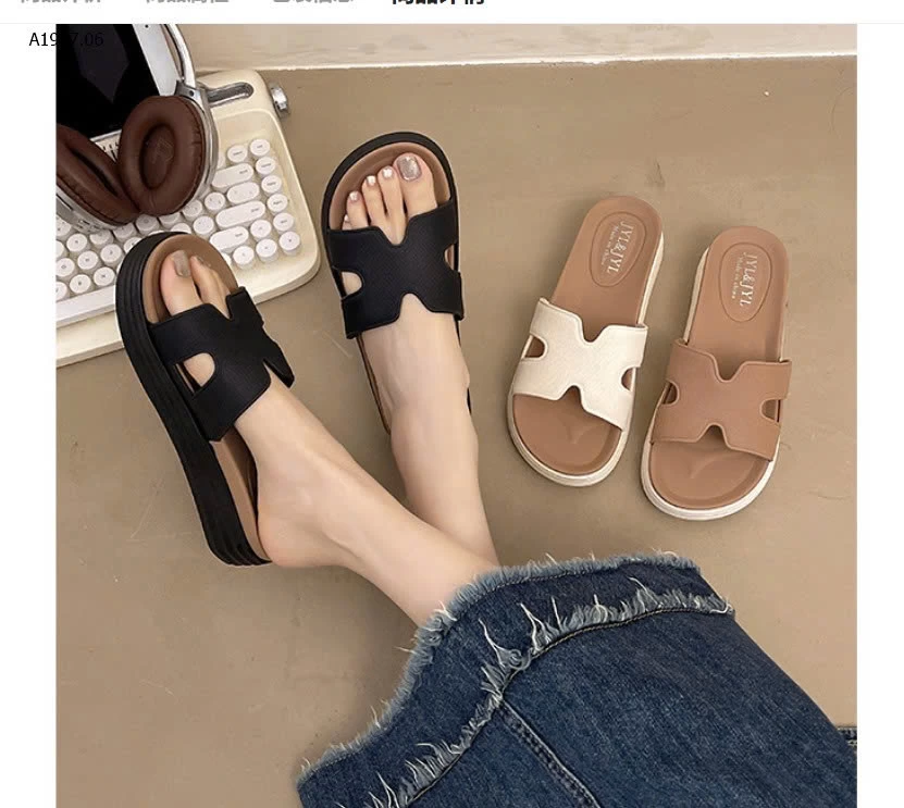 Dép đế bánh mì - sỉ 80k