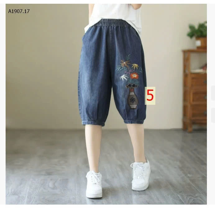 QUẦN BAGGY JEAN NGỐ NỮ  -sỉ 220k