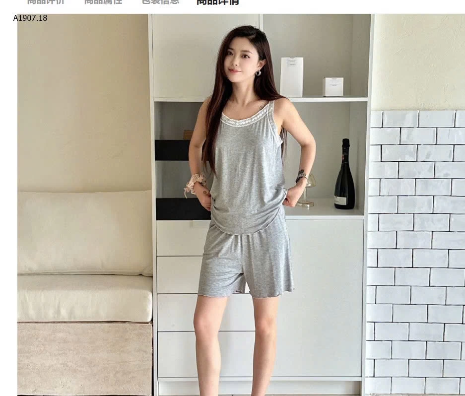 BỘ THUN NGỦ 2 DÂY NỮ - sỉ 153k