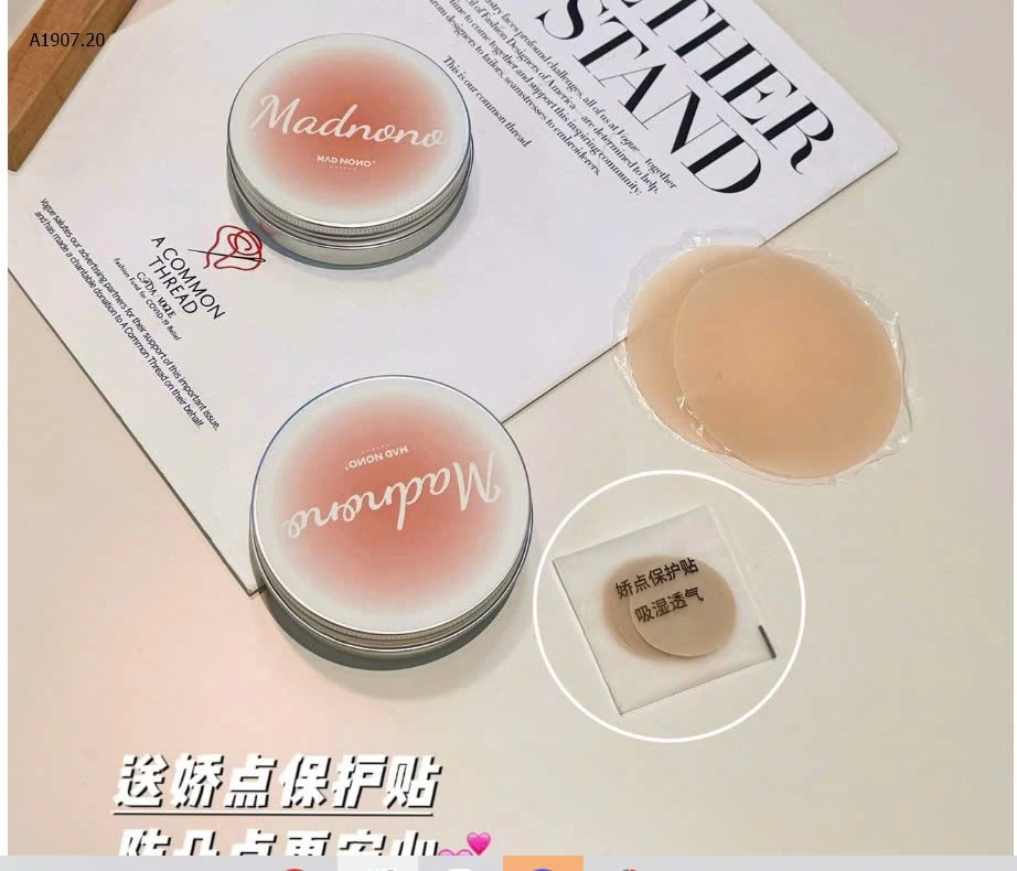 MIẾNG DÁNG NHŨ HOA - Sỉ giá 80k/1 set 2 hộp 