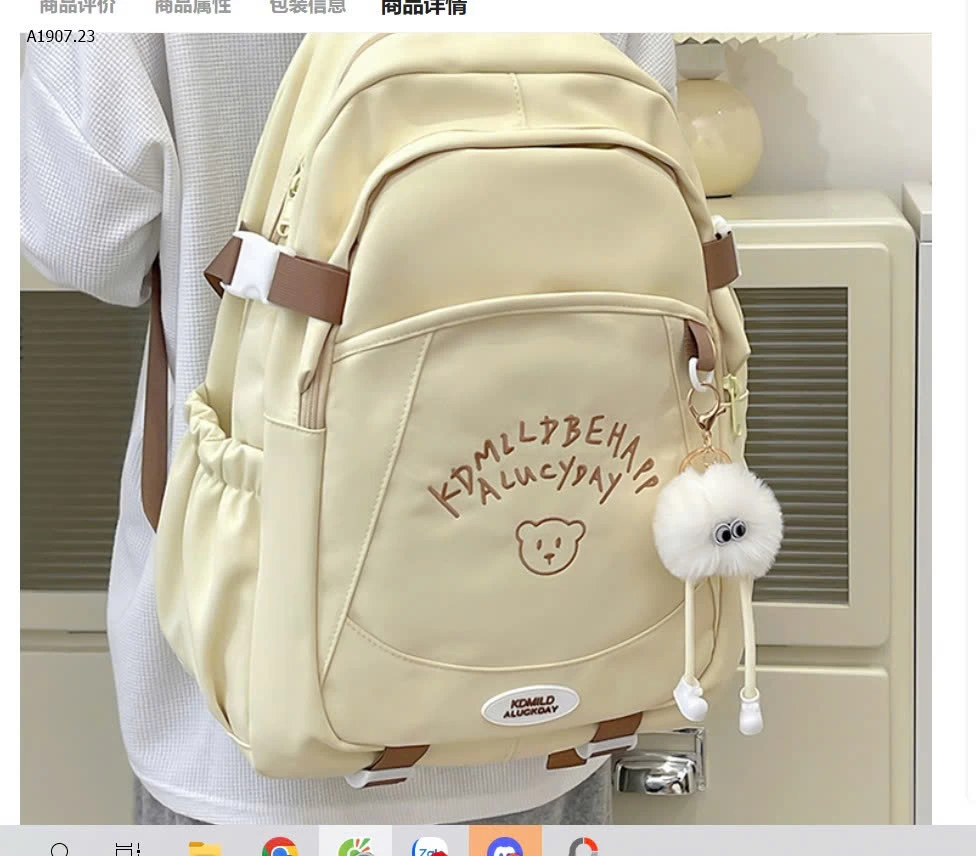 BALO LUCKY DAY SẮC MÀU  - sỉ 179k