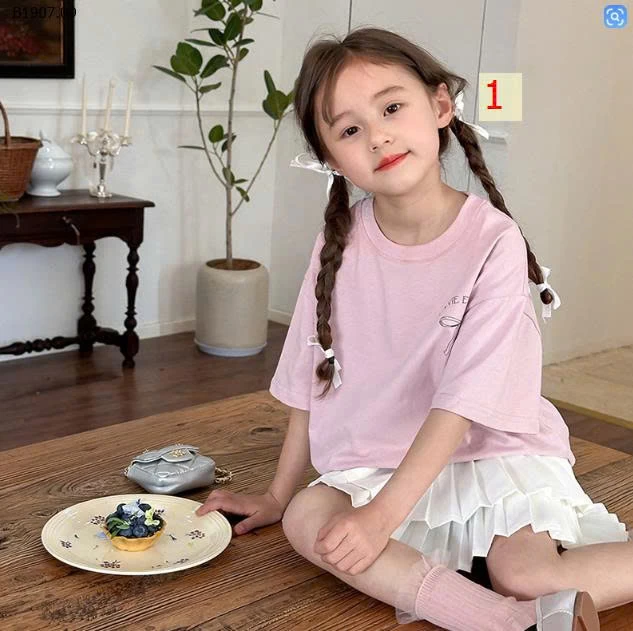 Áo thun nơ sau lưng nhà AMBB - sỉ giá  size 100-150 giá 99k size 160 giá 110k