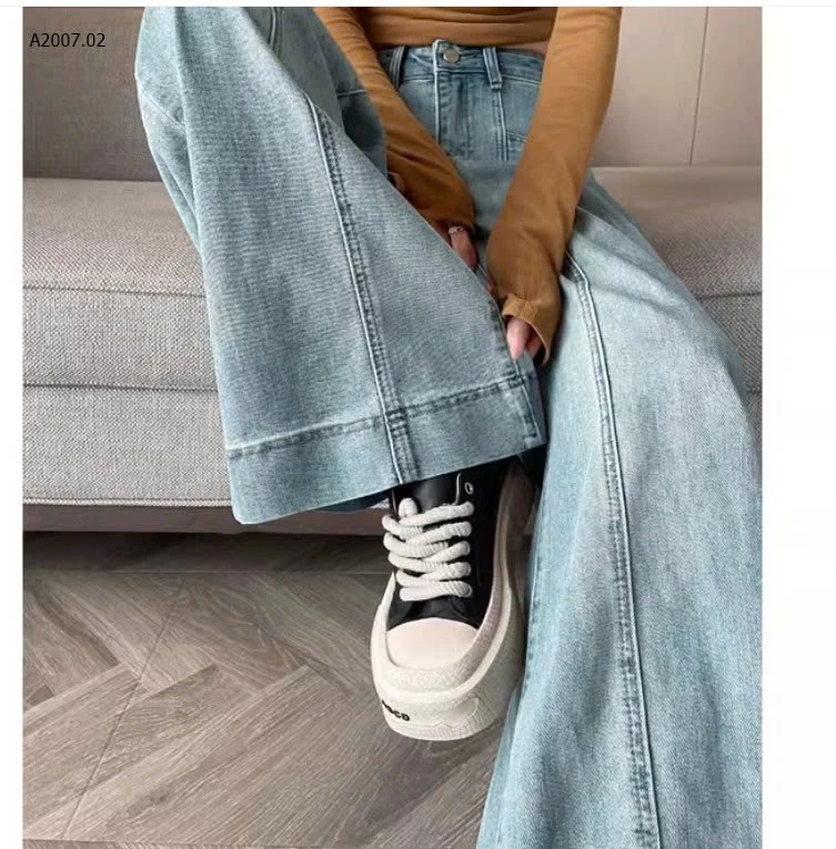 QUẦN JEAN XUÔNG VIỀN GÂN  - sỉ 182k