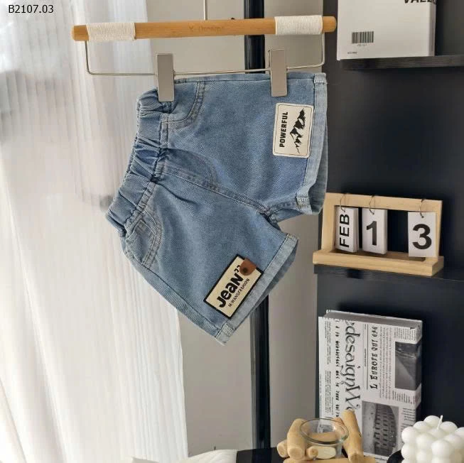 QUẦN SHORT BÉ TRAI-Sỉ giá đen: 105k  xanh: 118k 