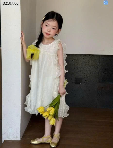 VÁY SÁT NÁCH VIỀN BÈO CHO BG-Sỉ giá 235k