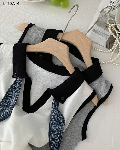 ÁO LEN SÁT NÁCH KÈM KHĂN-Sỉ giá 115k