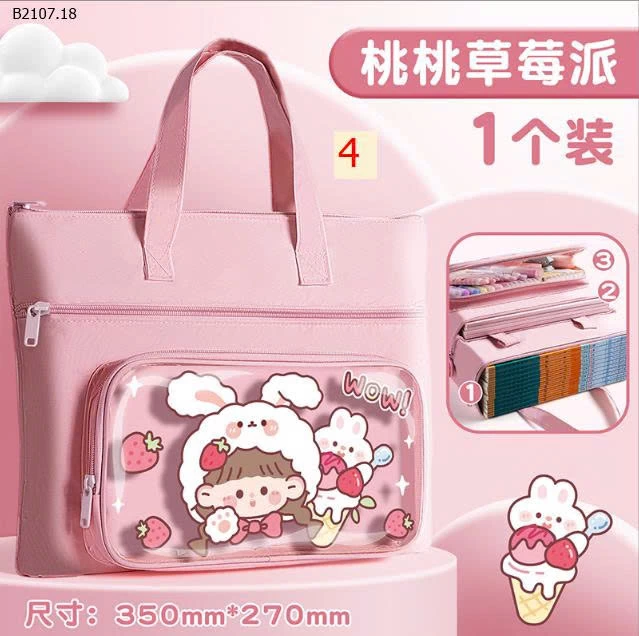 TÚI HỌC THÊM CHO BÉ-Sỉ giá 48k