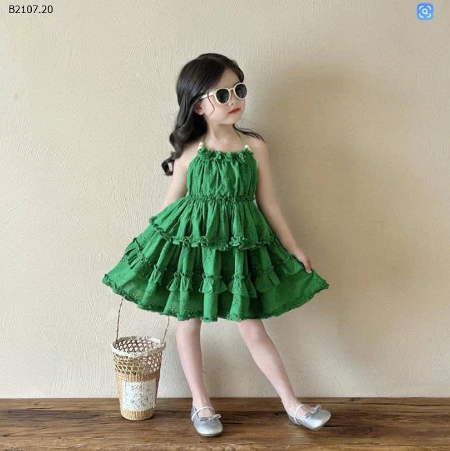 VÁY CỔ YẾM XÒE BỒNG HỞ LƯNG BG-Sỉ giá 269k