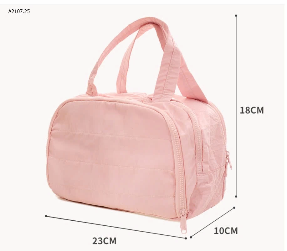 TÚI ĐỰNG MỸ PHẨM VUÔNG - sỉ 95k