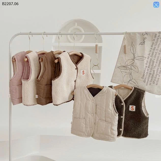 ÁO GHILE 2 MẶT CHO BÉ-Sỉ giá 103k