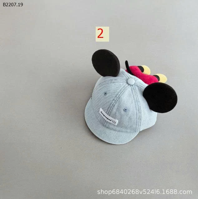 Mũ lưỡi chai MICKEY-Sỉ giá 88k
