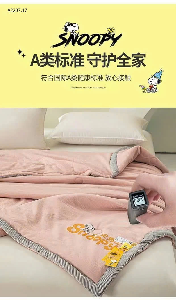 CHĂN HÃNG SNOOPY- sỉ 206k