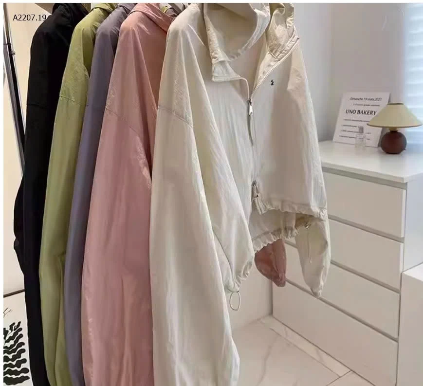 ÁO KHOÁC MỎNG CHỐNG NẮNG NỮ  - sỉ 105k