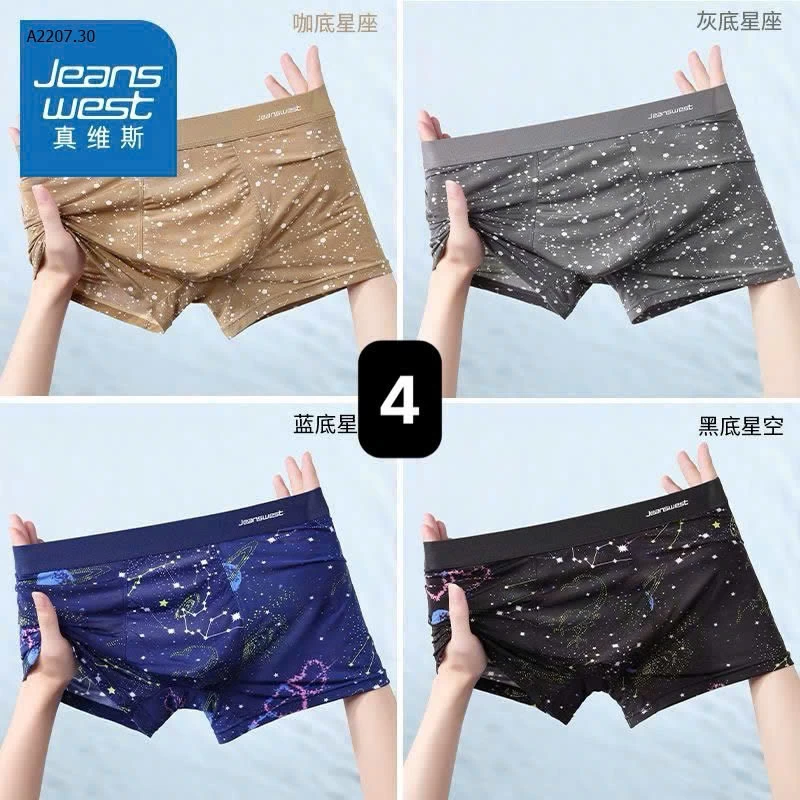SET 4C QUẦN SỊP ĐÙI JEANSWEST NAM-sỉ 137k/set 4c 