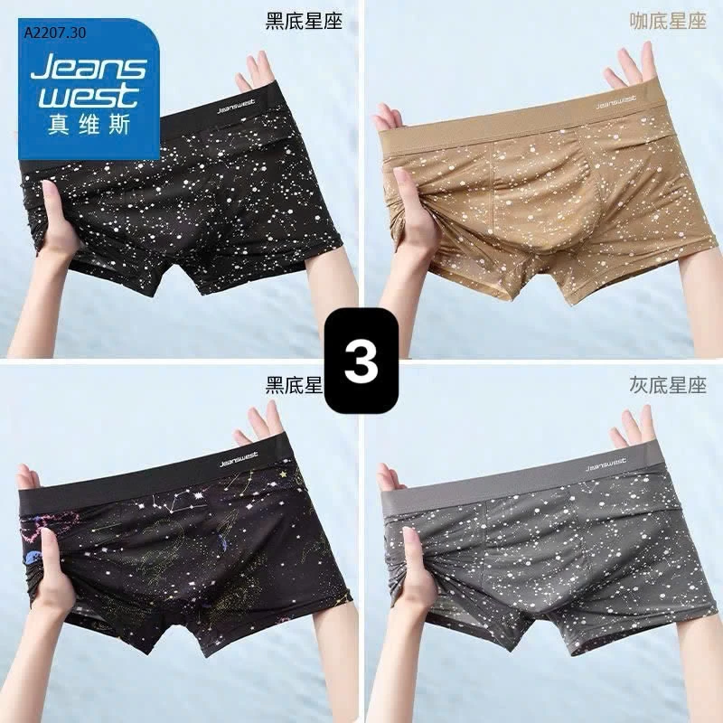 SET 4C QUẦN SỊP ĐÙI JEANSWEST NAM-sỉ 137k/set 4c 