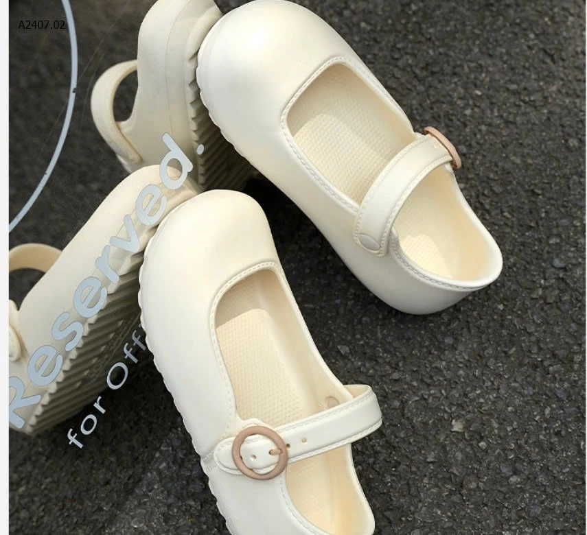 GIÀY NHỰA  EVA DÁNG  MARY JANE NỮ   - sỉ 100k