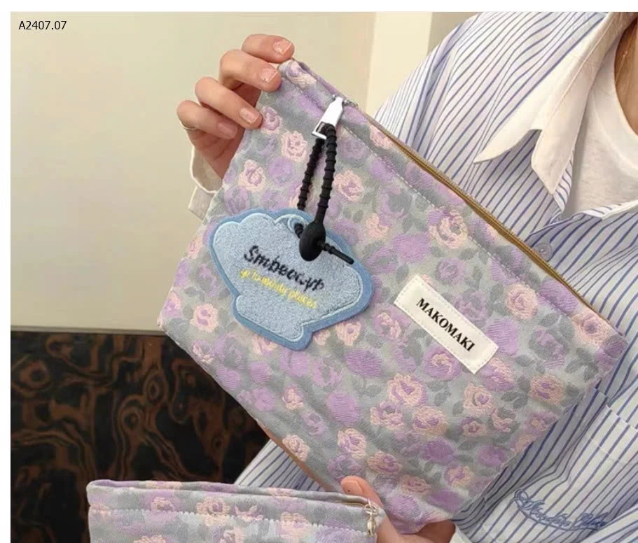 TÚI ĐỰNG MĨ PHẨM TIỆN LỢI- sỉ 40k