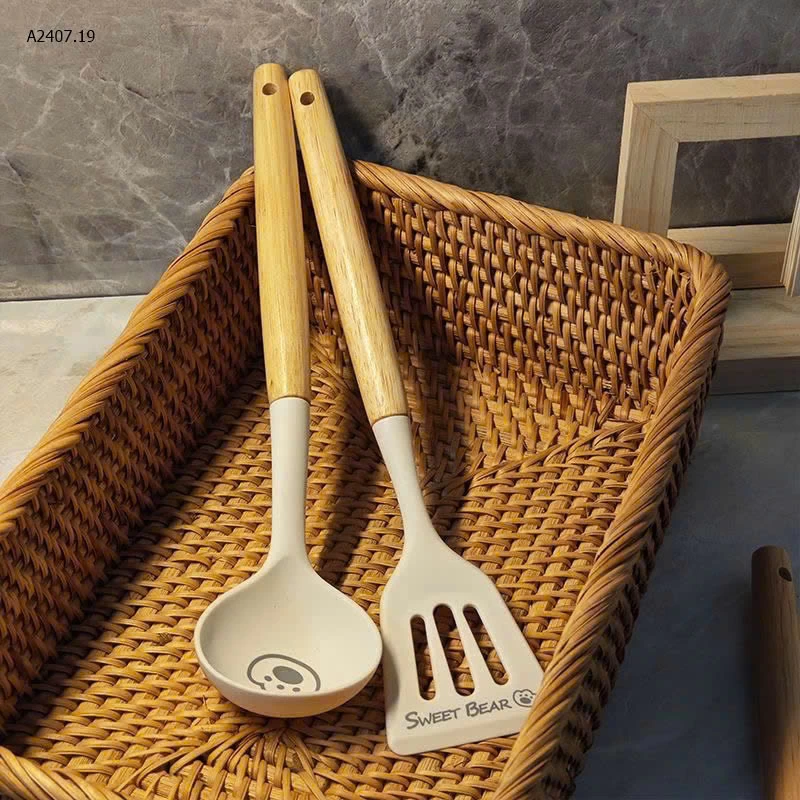 Set 3 muỗng  “Sweet Bear” xinh xắn - sỉ 69k/set 3 món