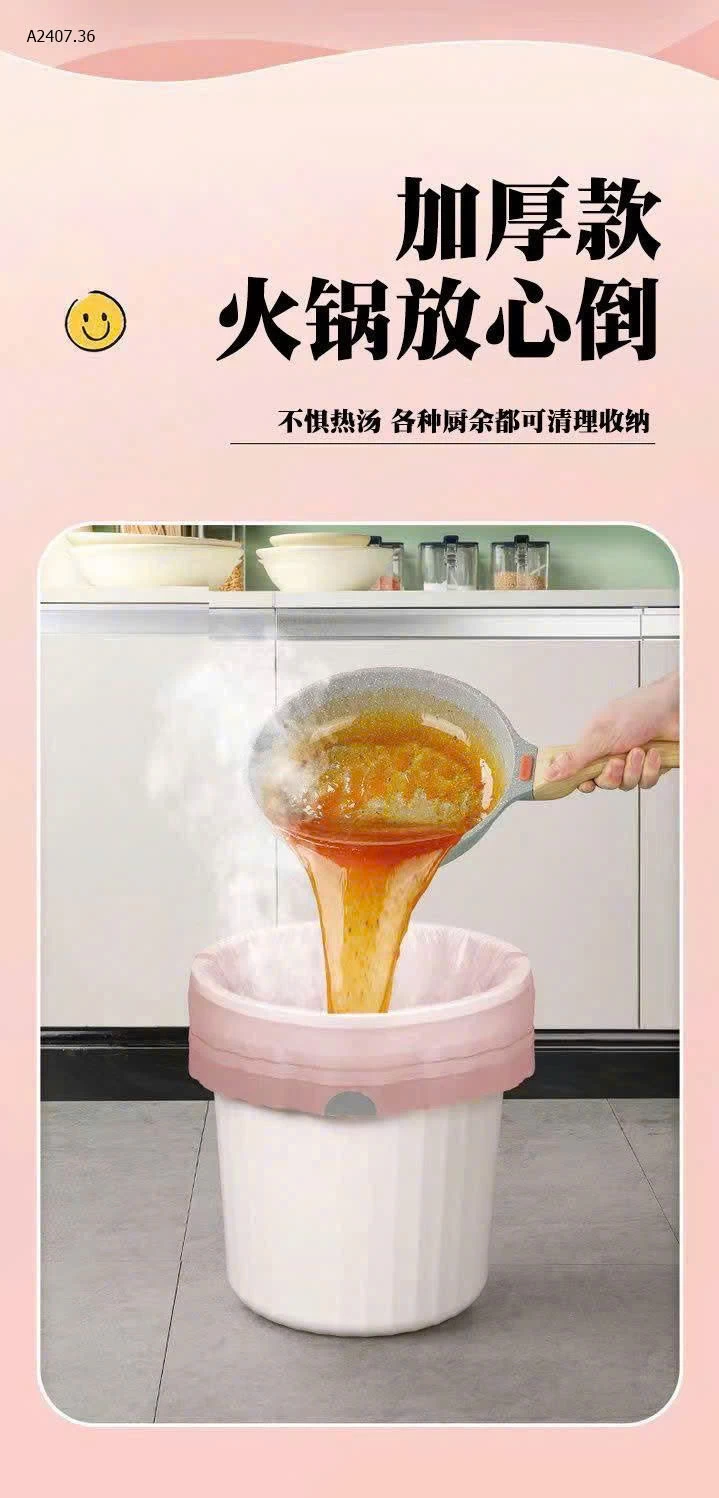 SET 400 TÚI RÁC HỒNG -SỈ 90K/set