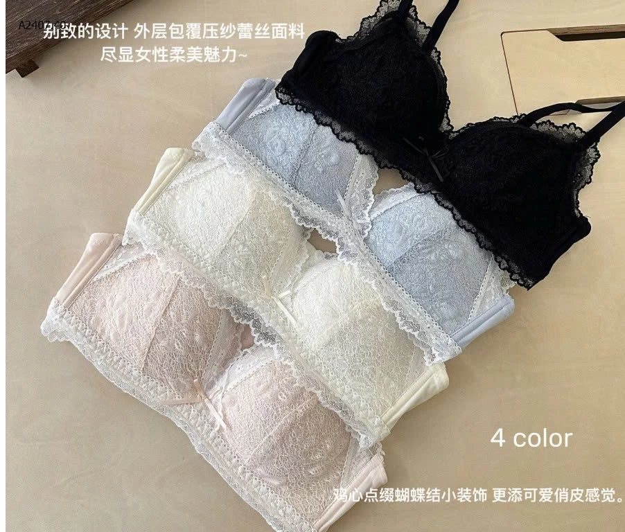  BỘ ĐỒ LÓT ĐÍNH NƠ NỮ-Sỉ giá 133K