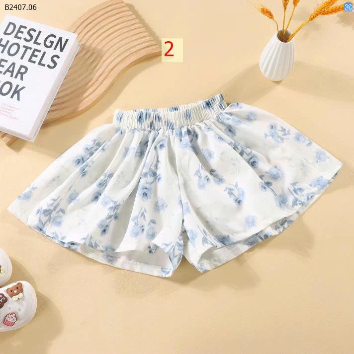 QUẦN HOẠ TIẾT ỐNG RỘNG CHO BÉ -Sỉ 45k