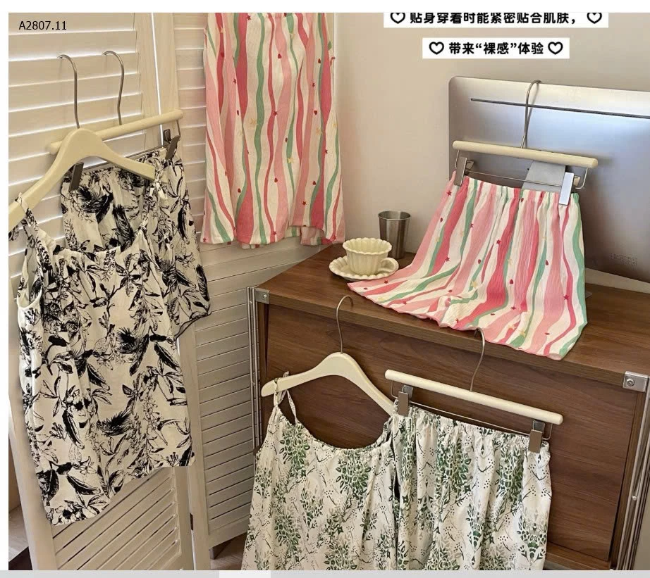 BỘ MẶC NHÀ 2S KÈM BRA-Sỉ 95k