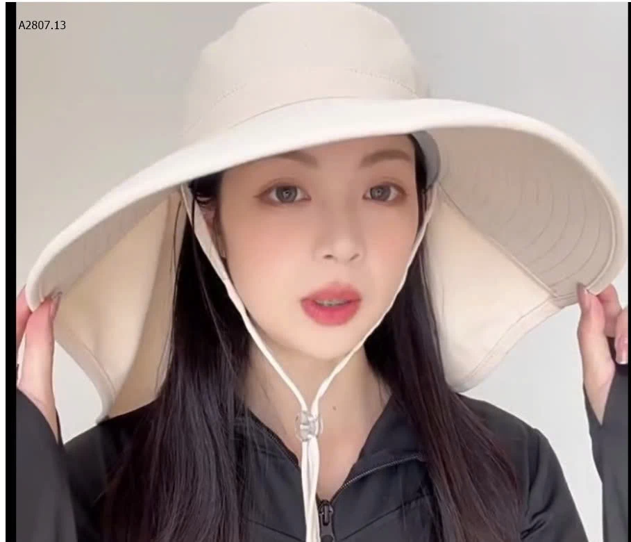 MŨ CHỐNG NẮNG NỮ VÀNH RỘNG-Sỉ 34k 