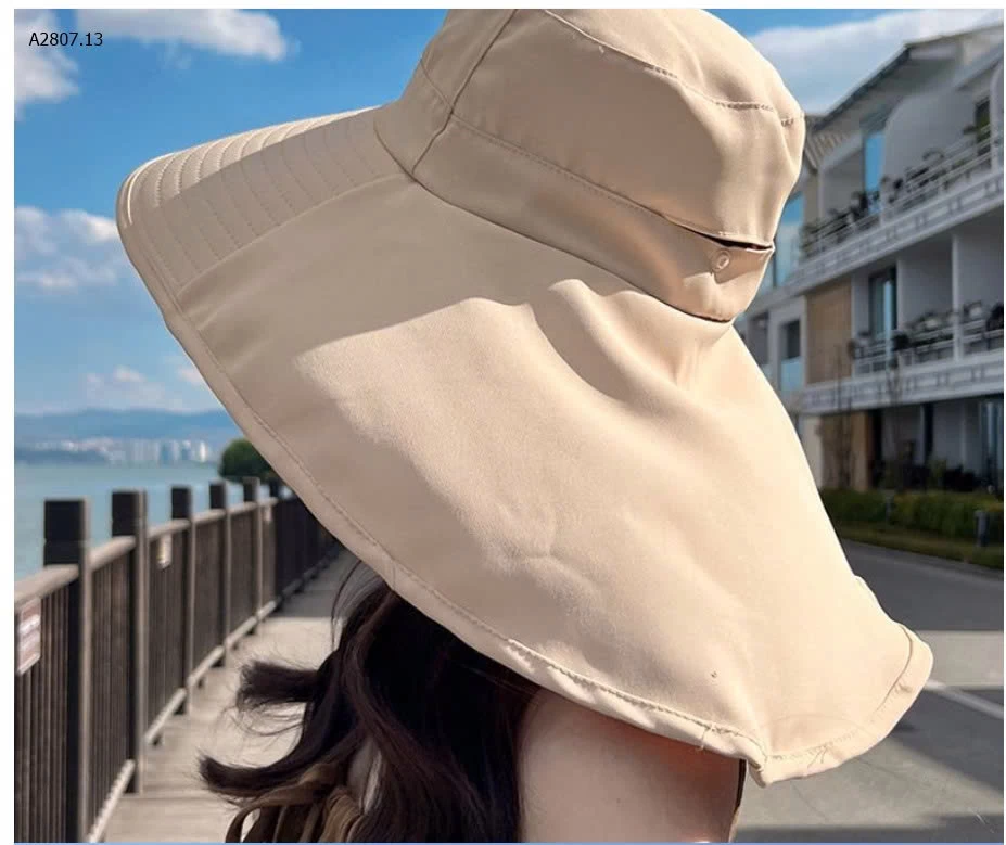MŨ CHỐNG NẮNG NỮ VÀNH RỘNG-Sỉ 34k 