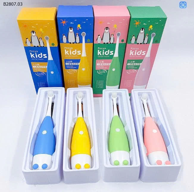 SET BÀN CHẢI ĐIỆN CHO BÉ  - sỉ 55k