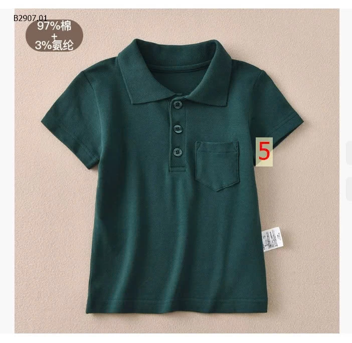 Áo phông cổ sen bé gái-Sỉ giá 135k