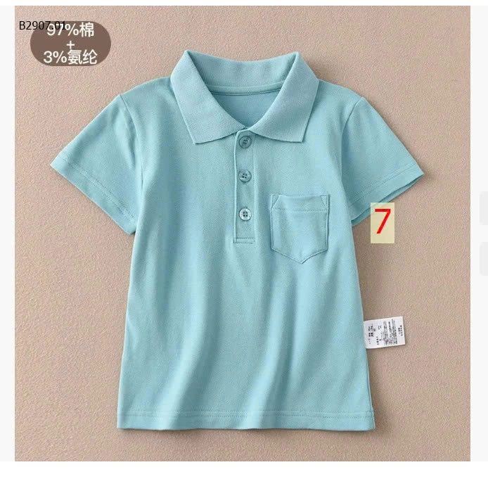 Áo phông cổ sen bé gái-Sỉ giá 135k